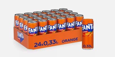 Fanta Orange 24 x 0,33l (inkl. Pfand)