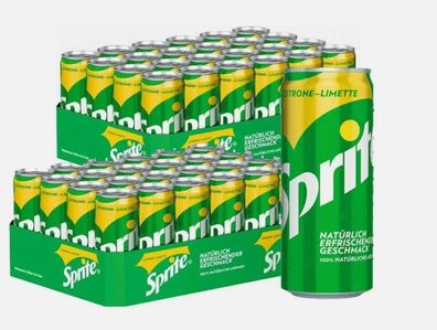 Sprite 2 x 24 x 0,33 l (inkl. Pfand)