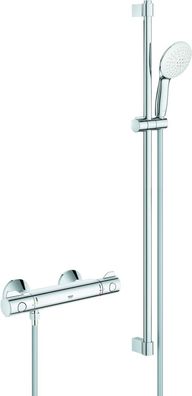 GROHE THM-Brausebatterie Grohtherm 800 34566 2 mit Brausegarnitur 900mm chrom