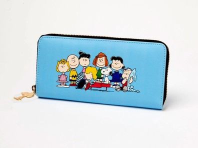 Peanuts Snoopy Geldbörse groß 20x10x2cm Peanuts Gang - veganes Leder