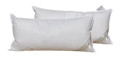 2 x Betten Hofmann Pusta Kopfkissen Federkissen Nackenkissen 40x80 30% Daunen