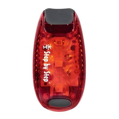 Step by Step LED Sicherheits-Klemmleuchte Rot