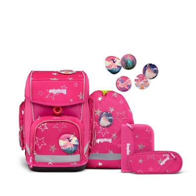 ergobag Cubo 5tlg.-Schulranzen-Set SternzauBär