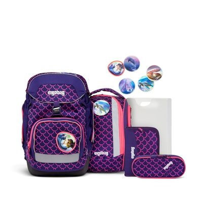 ergobag Pack PerlentauchBär 6tlg.-Schulrucksack-Set