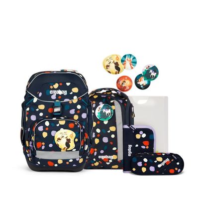 ergobag Pack Bärnsteinhöhle 6tlg.-Schulrucksack-Set