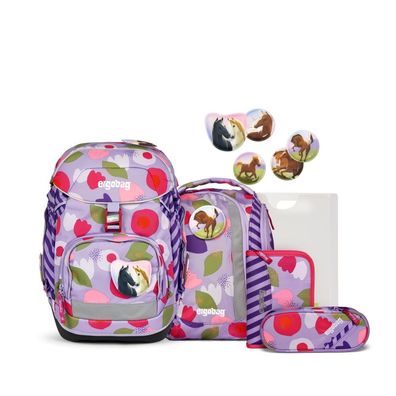 ergobag Pack BlütenzauBär 6tlg.-Schulrucksack-Set