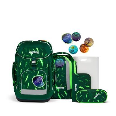 ergobag Maxi Schulrucksack Set 6tlg. Bärtastisch