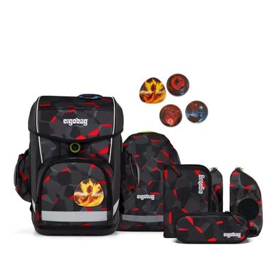 ergobag Cubo Light Schulrucksack Set 6tlg. TaekBärdo