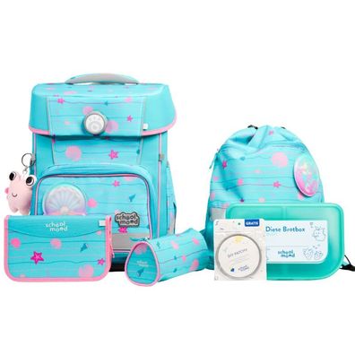 SCHOOL-MOOD Champion Pro Schulranzen-Set 7-tlg. Lilly Meerjungfrau