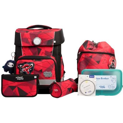 SCHOOL-MOOD Champion Pro Schulranzen-Set 7-tlg. Kai Ninja