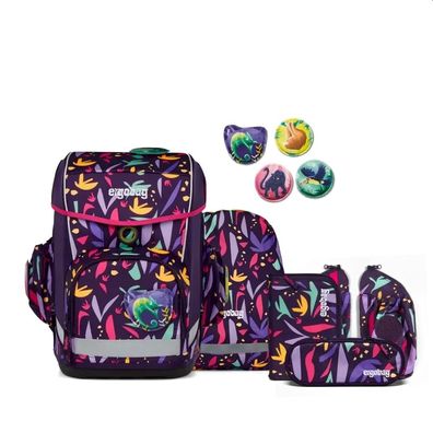 ergobag Cubo Light Schulrucksack Set 6tlg. AmBärzonas