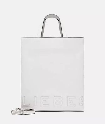 Liebeskind Berlin Paper Bag M Carter Logo Offwhite