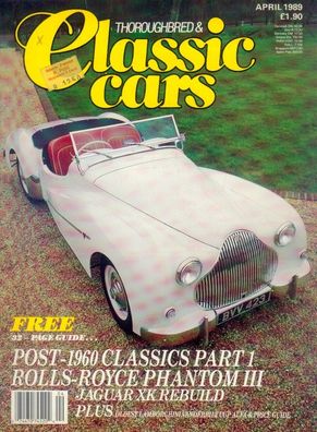 Classic Cars 4 / 1989, Austin Healey, Alvis, Alfa Spider, Lamborghini