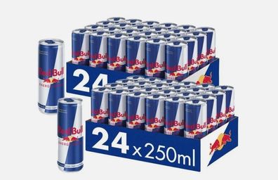 Red Bull Energy Drink 0,25 l - 2 x 24 Dosen (inkl. Pfand)