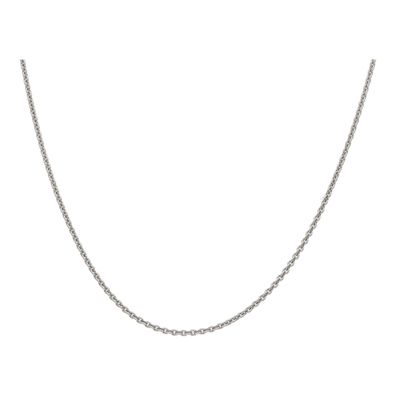 JuwelmaLux Rundankerkette JL48-05-0050 925 Silber, für Anhänger, rhodiniert