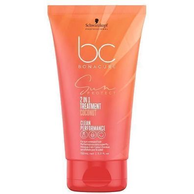 Schwarzkopf Bonacure 2in1 Sonnenpflege-Haarmaske, 150 ml - Intensive Pflege und