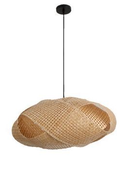 Hängeleuchte Original BOHO Stil BINDUM Bambus Pleased Rattan Farbe: Natur Ø50cm