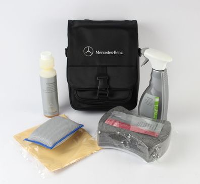 Mercedes Benz Auto Pflegeset Exterieur Pflegekit mit Autoshampoo Felgenreinigung