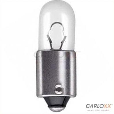 1x Osram Lampe Glühbirne Glühlampe Innenlampe Auto Kfz Oldtimer 12v 5W BA9s 3860
