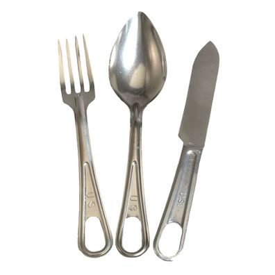 NEU US Ess Besteck 3-tlg. 1944 Repro für Camping Outdoor Survival Bushcrafting