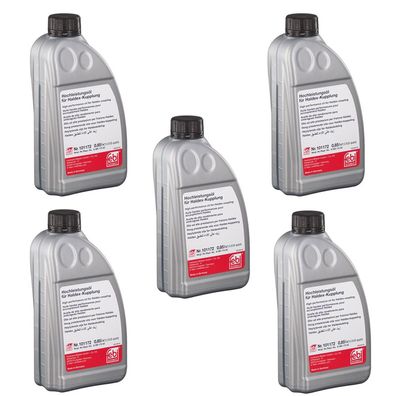 5x Febi 101172 Öl Haldex-Kupplung für Verteilergetriebe Lamellenkupplung