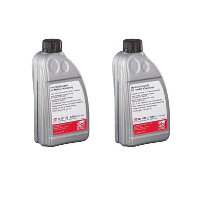 2x Febi 101172 Öl Haldex-Kupplung für Verteilergetriebe Lamellenkupplung