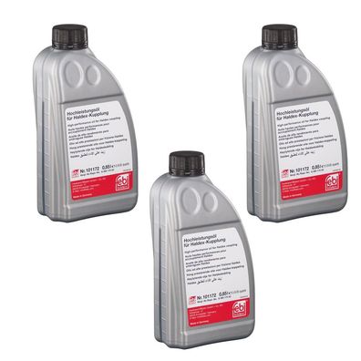 3x Febi 101172 Öl Haldex-Kupplung für Verteilergetriebe Lamellenkupplung