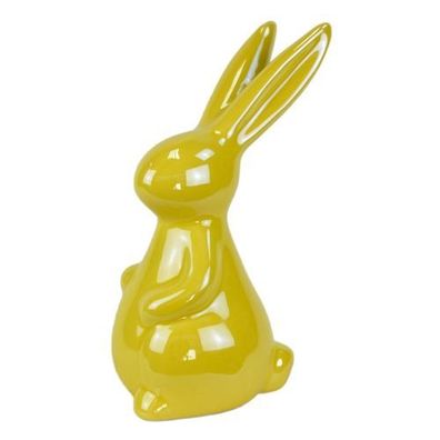 Gelber Keramikhase 14 cm