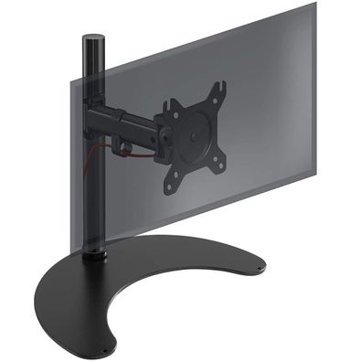 Duronic DM25D1 Monitor-Halterung 1 Monitor 13-27 Zoll Flach Curved VESA