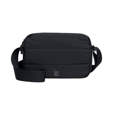 GOT BAG Puffer Crossbody Bag black monochrome schwarz 2,4l Umhängetasche