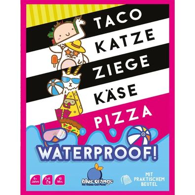 Taco Katze Ziege Käse Pizza Waterproof