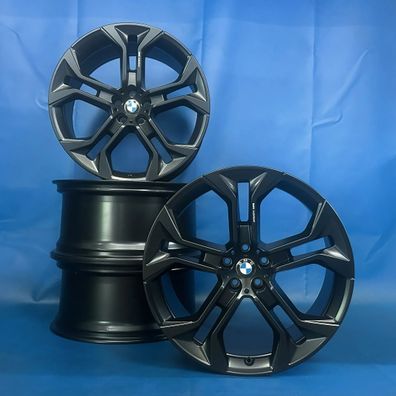 21 Zoll BMW X5 G05 X6 G06 Alufelgen Y-Speiche 744 6885459 6885460 Original