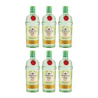 Tanqueray Rangpur Gin 41,3%vol 0,7l 6x Alkohol Set, 6 Flaschen Gin, Gin Tonic
