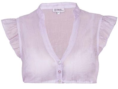 Dirndlbluse Waldbrunn Flügelarm flieder