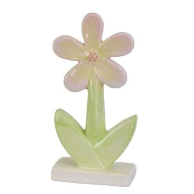 Keramische Blume rosa 15 cm