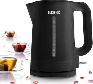 Duronic EK17 BK Wasserkocher 1,7L 2200W Schnellkocher automatische Abschaltung
