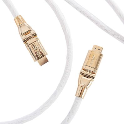 Duronic HDC01 HDMI-Kabel 1,5m 4K kompatibel High-Speed PS5 BluRay 24K Gold