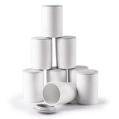 Duronic P8YM2 Joghurtbecher 125ml Ersatzbecher für YM1 YM2 8er Set