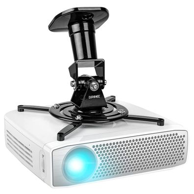 PB01XB Deckenhalterung für Beamer, Beamer Halterung mit 10 kg Traglast, Beamerhalteru
