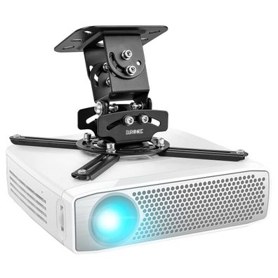 Duronic PB03XB Beamerhalterung Deckenhalterung Projektor Wandhalterung 360°
