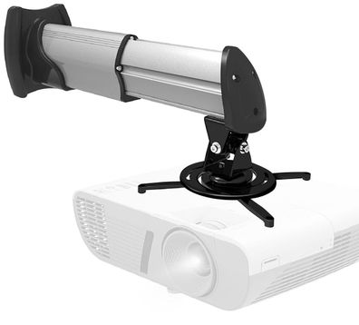 Duronic PB10XM Beamerhalterung Universal Deckenhalterung neigbar schwenkbar