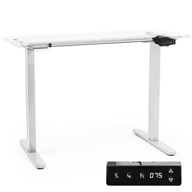 Duronic TM12 GY Tischgestell Höhenverstellbar bis 120 cm für Computertisch