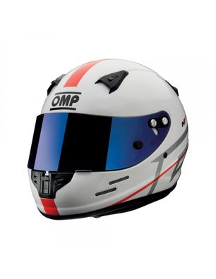 Helm OMP KJ8 EVO CMR weiß Größe L