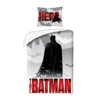 Batman DC Bettwäsche - 140x200 cm Kissen und Decke