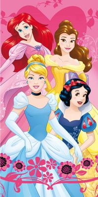 Disney Prinzessinnen Handtuch Baumwolle Strand Badetuch 70x140cm