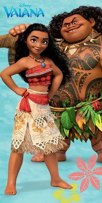 Vaiana Disney Handtuch Baumwolle Strand Badetuch 70x140cm