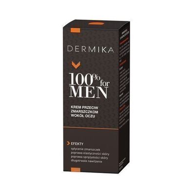Dermika 100% Fuer Herren Anti-Aging Augencreme, 15 ml