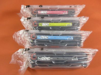 Original HP CC530A / CC531A / CC532A / CC533A 304A BK/C/M/Y verschweißt