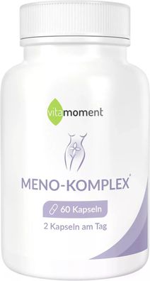 Meno Komplex 60 Kapseln mit Eisen, Schafgarbe und Mönchspfeffer