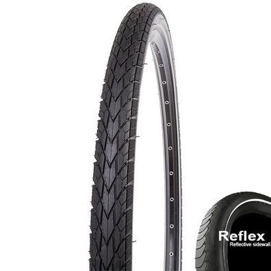 35-622 Khan II K-Shield E-25, K-1172 Draht, Reflex schwarz, Kenda, 529006